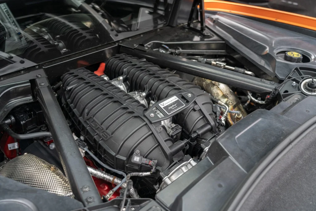 engine of
The Chevrolet Corvette C8 Z06